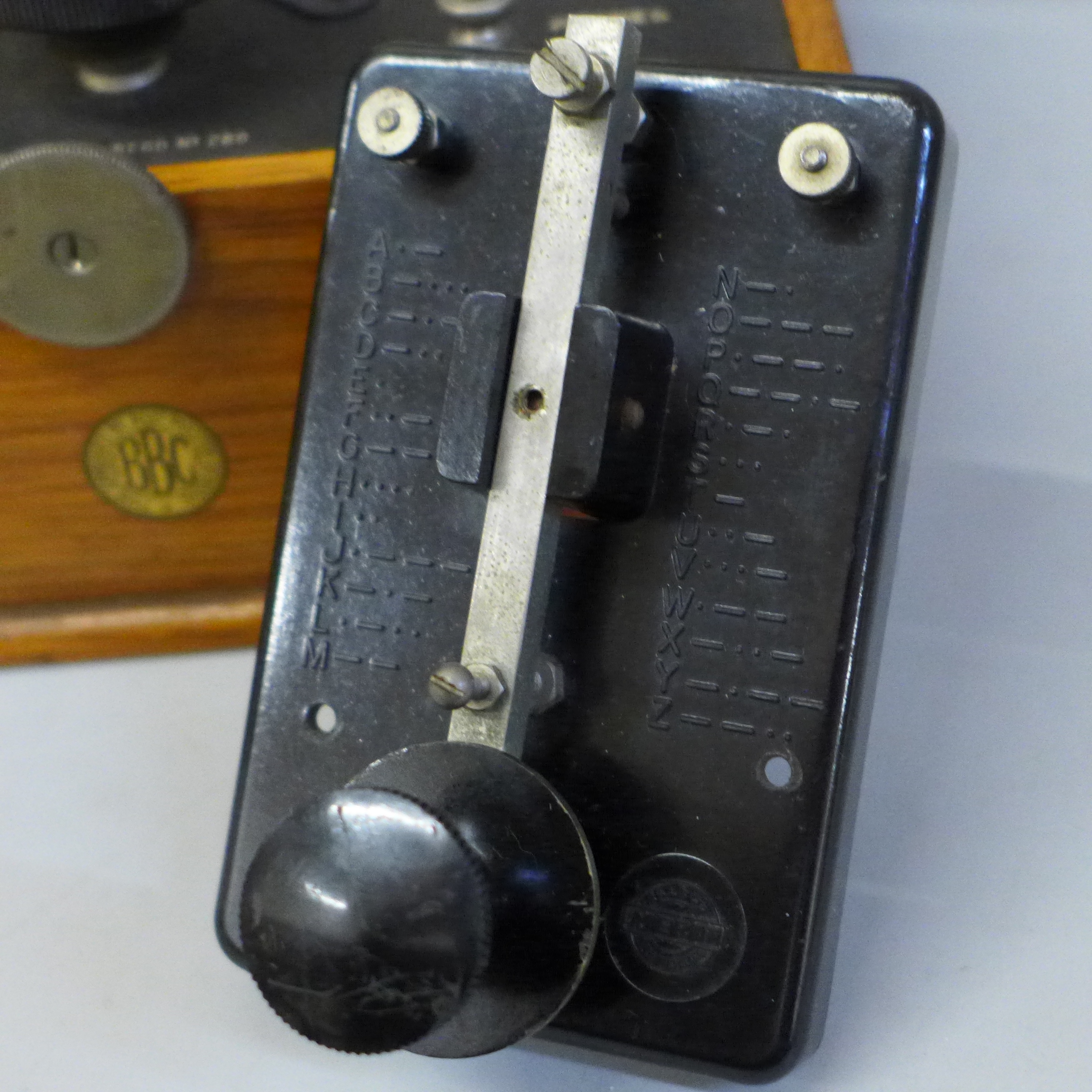 An Ericsson crystal set and a Morse code device - Bild 2 aus 6