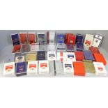 A collection of 45 sealed and cellophane wrapped dummy cigarette packs from Imperial Tobacco 1970-