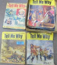 'Tell Me Why' children's magazines, complete run, no. 1-82 including inserts