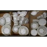 A Susie Cooper Venetia dinner and tea service **PLEASE NOTE THIS LOT IS NOT ELIGIBLE FOR POSTING AND