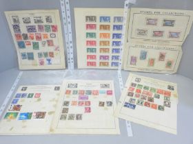 A collection of early-mid 20th Century British and worldwide stamps