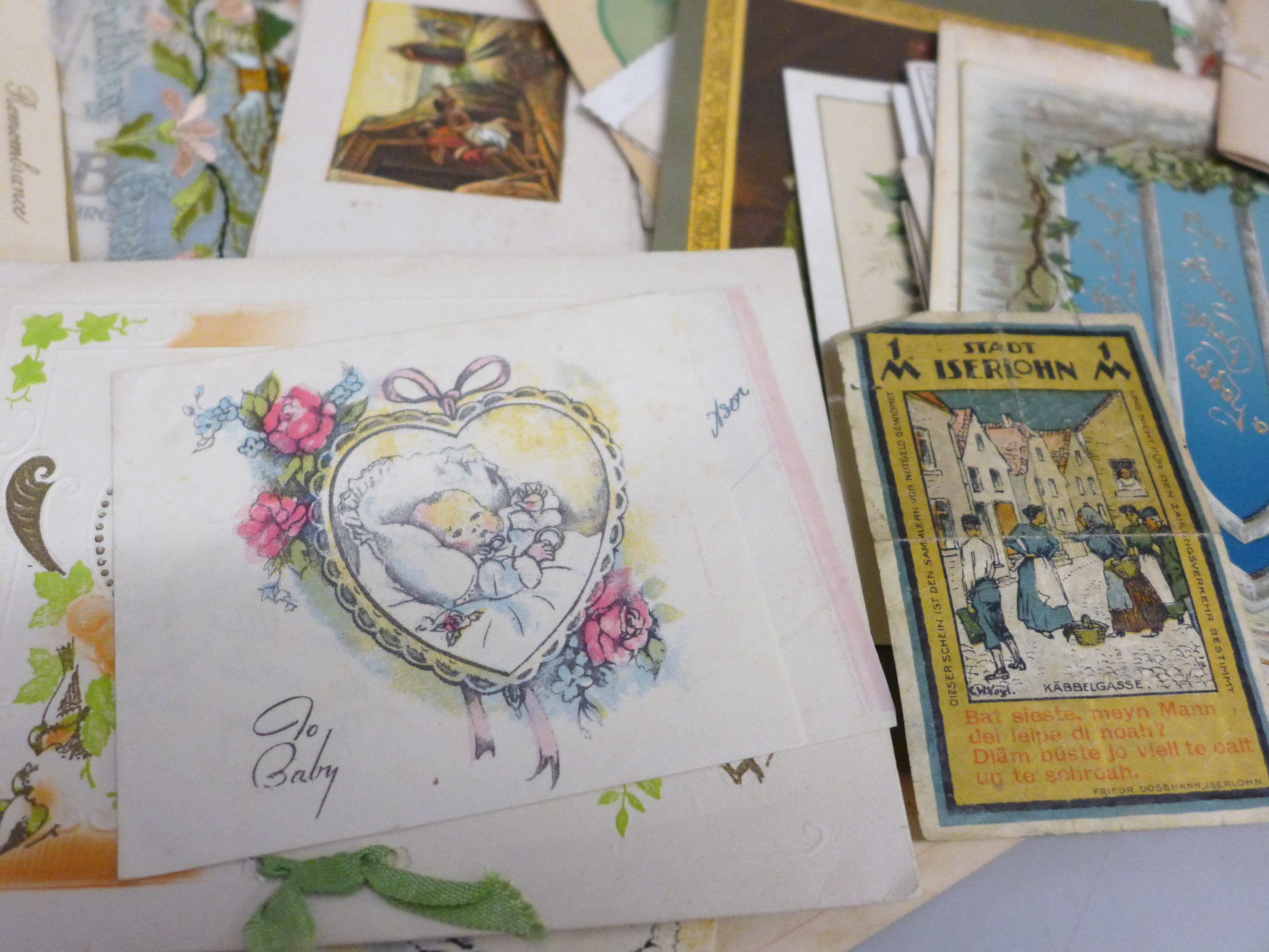 Ephemera and greetings cards, Victorian and later - Bild 2 aus 5