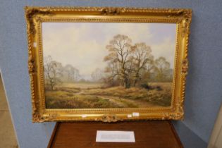 An oil landscape by Wendy Reeves, framed