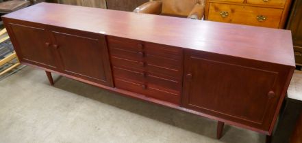 A Scandart elm sideboard