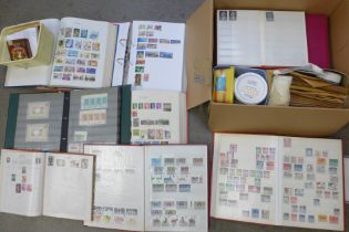 Stamps; worldwide in albums and loose, majority used but includes some GB mint