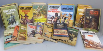 A collection of Corgi Western paperback books