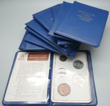 Fifteen Britain's first decimal coin sets