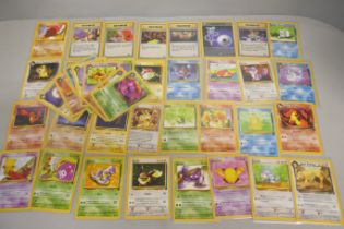 40 Team Rocket Set vintage Pokemon cards