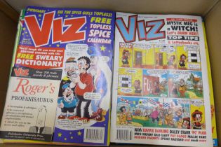 Over 80 Viz comics, 1980s to 1990s