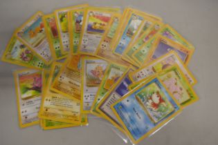 30 Jungle Set vintage Pokemon cards