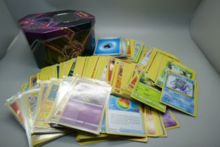 30 Holo/reverse holo, 300 common/uncommon and rare Pokemon cards