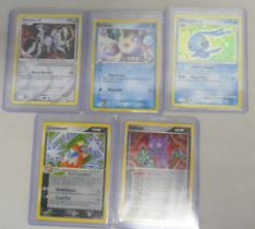 5 Rare vintage holo Pokemon cards