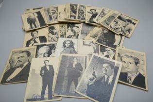A collection of A&BC bubble gum cards, Man Froom U.N.C.L.E., printed in England, MGM inc. 1-55 (