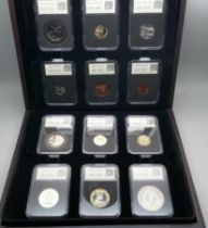 A 2014 Datestamp Specimen Year Set, twelve coins, in case