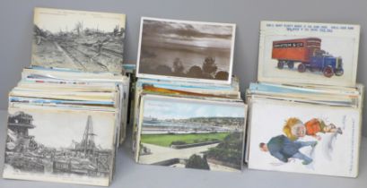 Approximately 800 postcards, Edwardian onwards