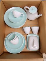 A collection of Poole tea and dinnerware, Ice Green and Seagull **PLEASE NOTE THIS LOT IS NOT