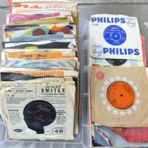 Over 100 1960s 7" singles, The Who, The Kinks, Billy Fury, etc.