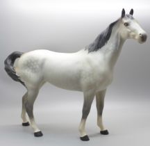 A Beswick dappled grey horse (matt)