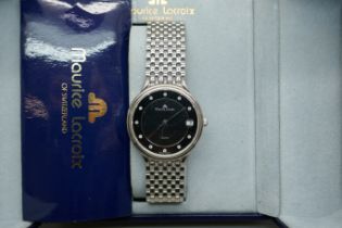 A Maurice Lacroix wristwatch, boxed