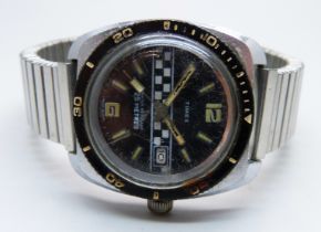 A Timex Grand Prix wristwatch in original box