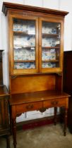 A Victorian walnut pantry dresser
