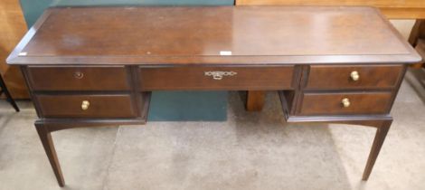 A Stag Minstrel mahogany dressing table