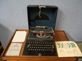 An Imperial typewriter, model The Good Companion Model T