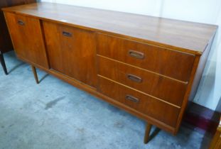 A teak sideboard