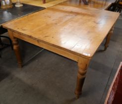 A 19th Century French Breton oak single drawer farmhouse table