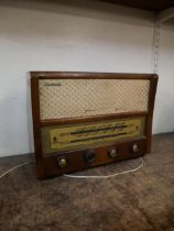 A vintage 'Masteradio Ltd., London' radio
