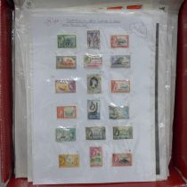 Stamps; stamps on sheets with high catalogue value