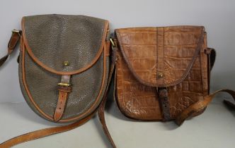 Two Mulberry handbags, one with small losses of leather to top opener