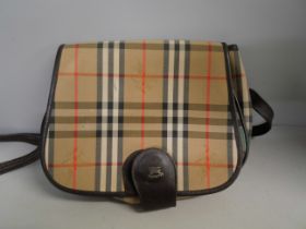 A Burberry handbag