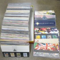 Great Britain; box of 212 presentation packs circa 1995-2005 with all stamps intact, very high