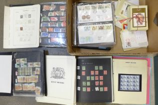 Stamps; a large box of GB stamps, covers, etc.