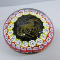 A Murano glass paperweight