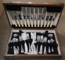 A canteen of cutlery, 1940s