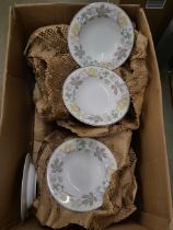 A collection of Shelley Columbine dinnerwares **PLEASE NOTE THIS LOT IS NOT ELIGIBLE FOR POSTING AND