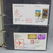 Stamps; an album of Middle East postal history, many first flight covers