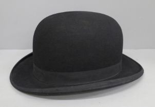 A Moores bowler hat, The Tween Hat, 7 1/8 & 1/16