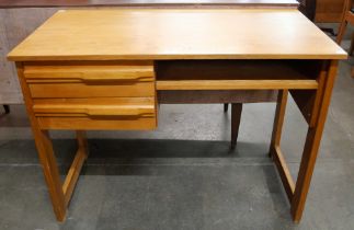 A teak desk