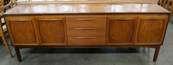 A teak sideboard