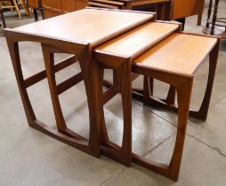 A G-Plan Quadrille teak nest of tables