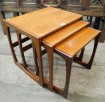 A G-Plan Quadrille teak nest of tables