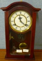 A Highlands beech wall clock