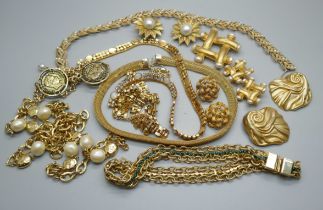 Vintage costume jewellery