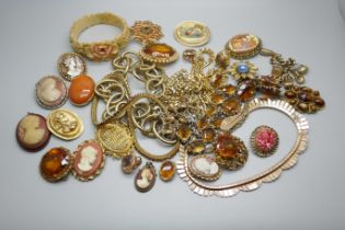Vintage costume jewellery