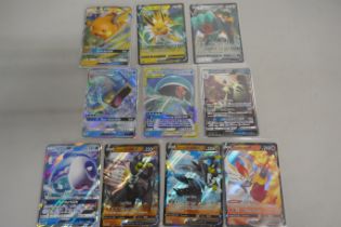 10 V/GX Japanese and English Pokemon cards