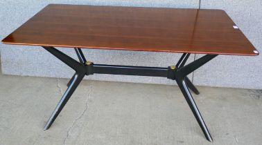 A G-Plan librenza tola wood helicopter dining table