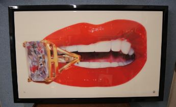 Rory Hancock, Rock Candy, glazed box canvas, framed with Certificate of Authenticity
